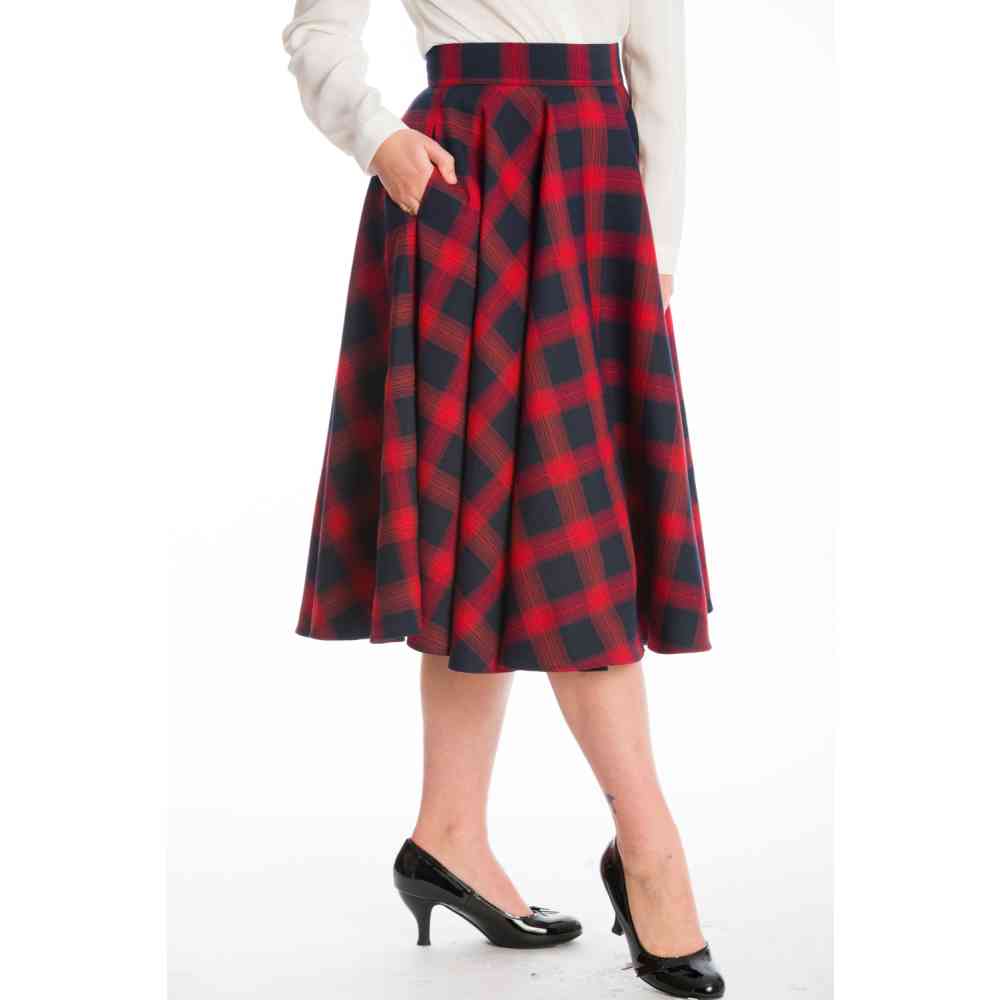 Dancing Days - SWEET CHECK Rok - Rood